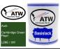 Preview: Audi, Cambridge Green Pearl, LZ6E / 3W: 1L Lackdose, von ATW Autoteile West.